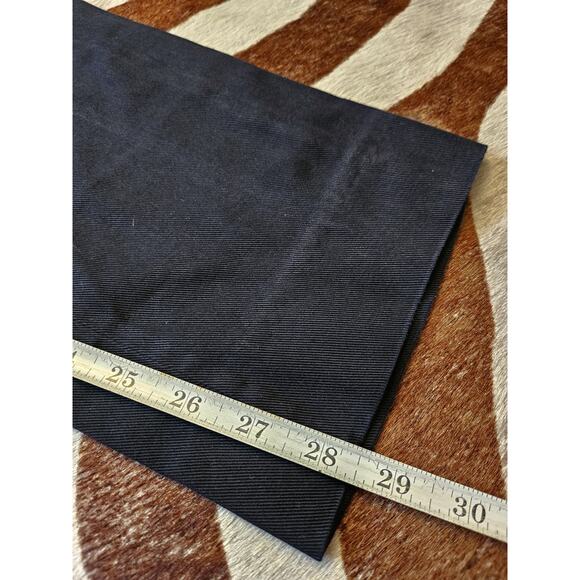 Versace Collection Mens Straight Leg Dress Pants Black EUR 50 Made In Italy 2a - Picture 7 of 8